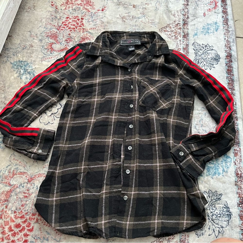 Flannel shirt long sleeve